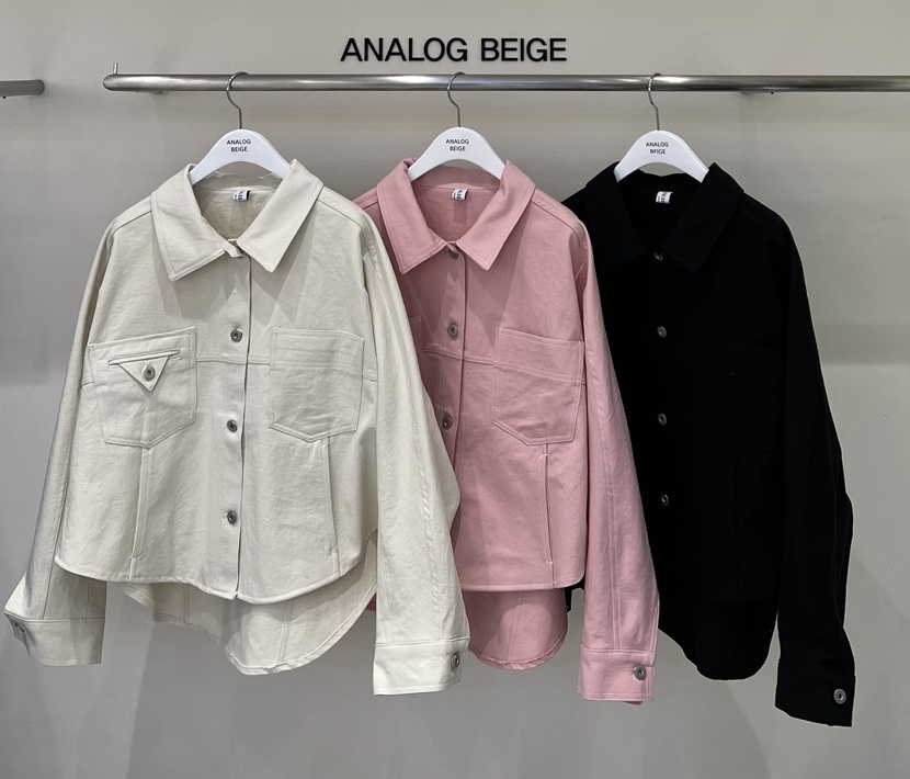 ANGLOG BEIGE東大門實拍女裝新品25春夏真品時尚職業熱賣夾克ANGLOG BEIGE夾克