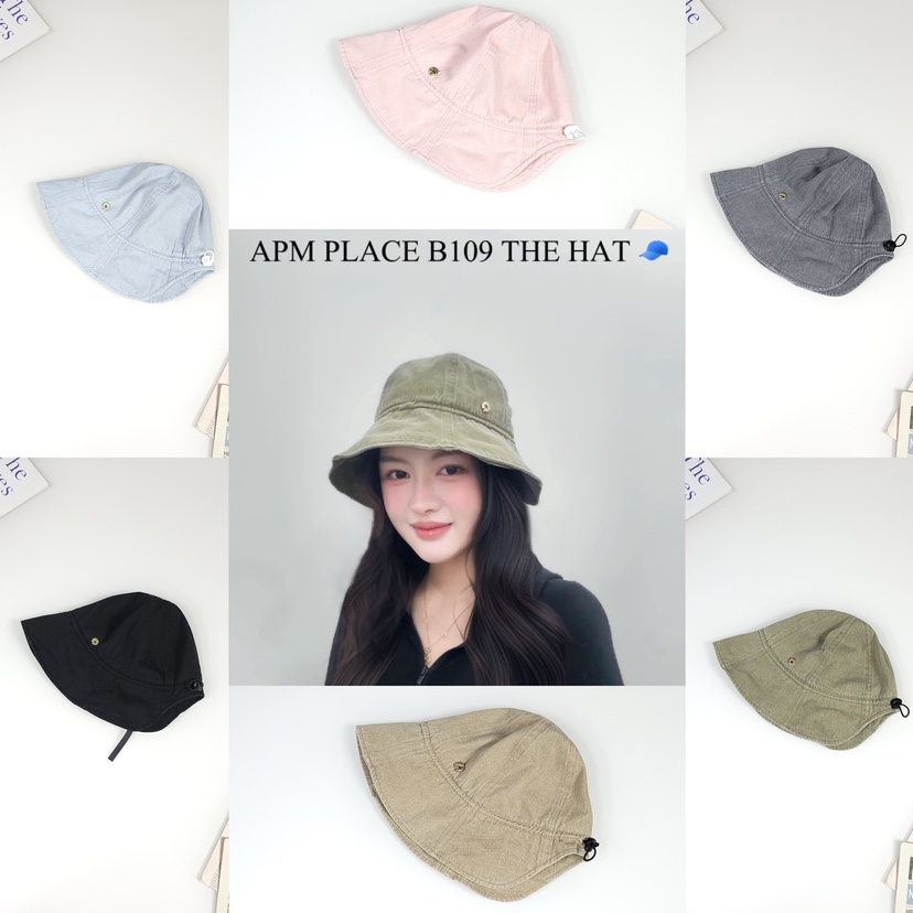 THE HAT-P直郵韓國代購女裝新品25春季人氣休閑帽子漁夫帽THE HAT帽子