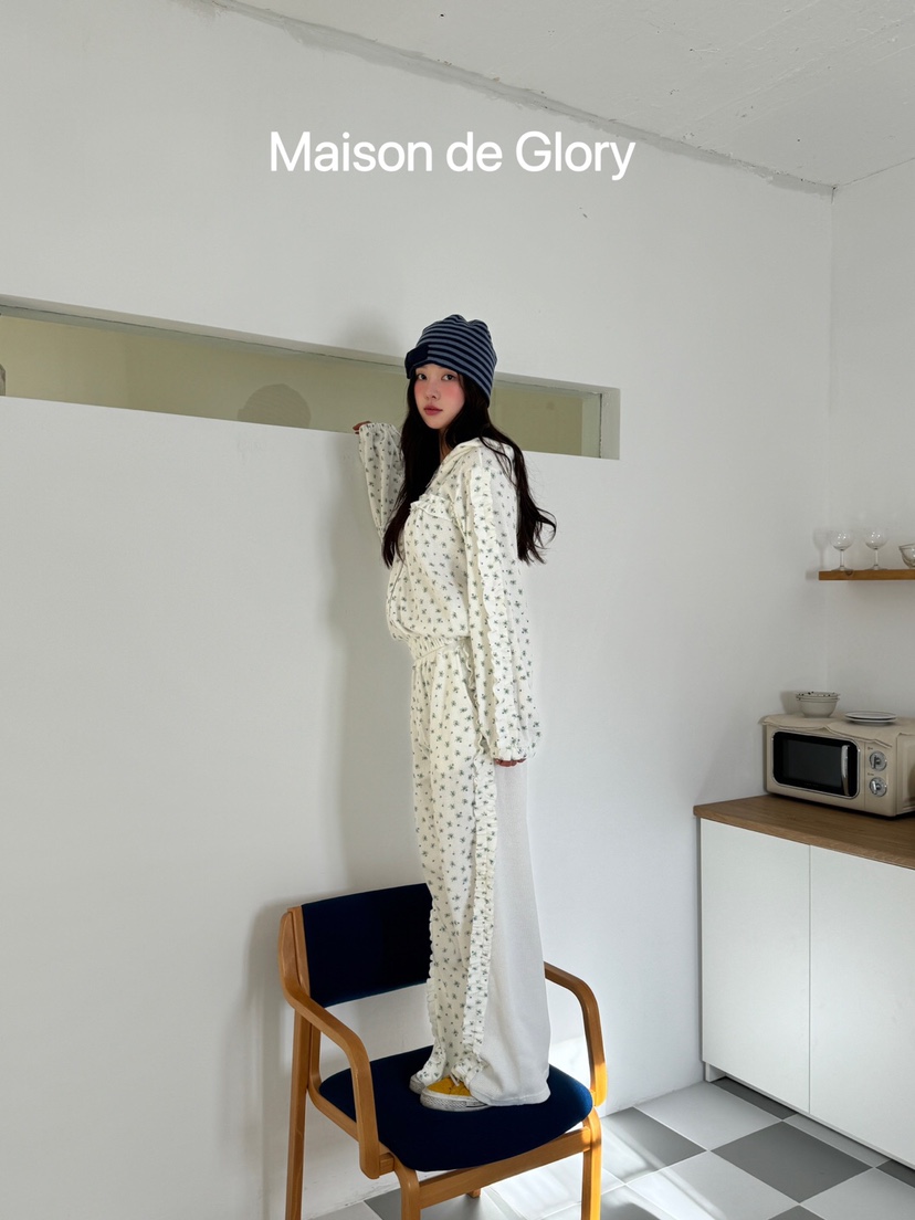 MAISONDEGLORY韓國直郵女裝新款職業人氣25春夏時尚休閑休閑褲MAISON DE GLORY休閑褲