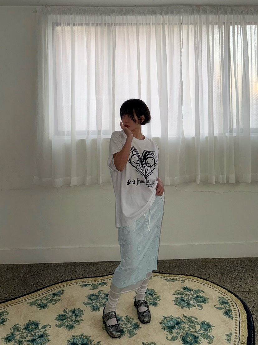 AWESOMESAUCE直郵韓國代購女裝新品25春夏推薦半身裙中短裙AWESOME SAUCE半身裙/中短裙