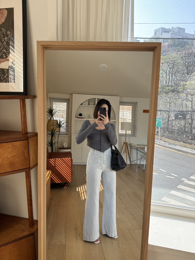 RIAH韓國直郵女裝新款真品時尚休閑人氣職業推薦牛仔褲口袋RIAH牛仔褲