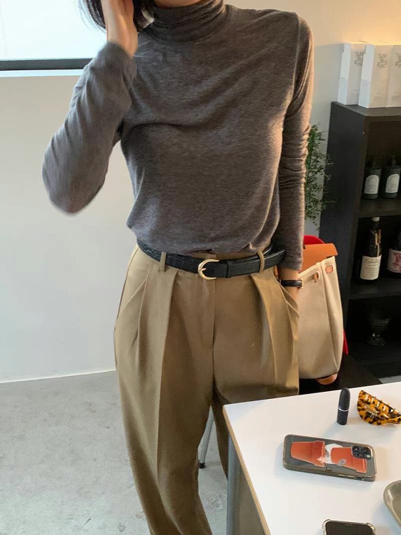GAMGAK韓國代購女裝新品職業25春夏推薦休閑熱賣真品長袖T恤GAMGAK長袖T恤圖色2