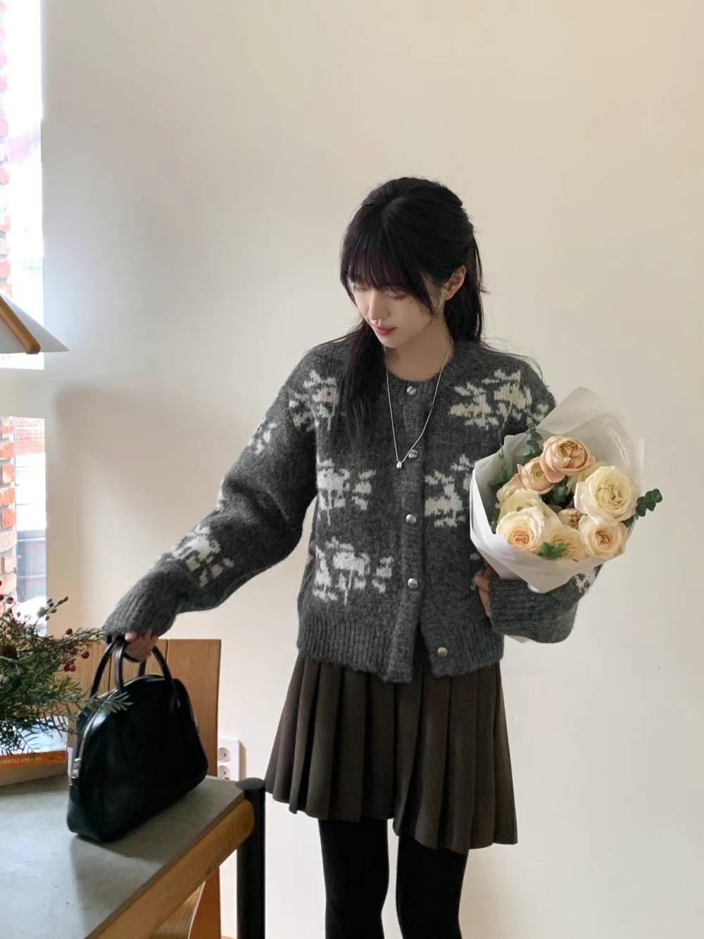 GAMGAK東大門代購女裝新品熱賣真品休閑時尚人氣25春夏針織衫GAMGAK針織衫