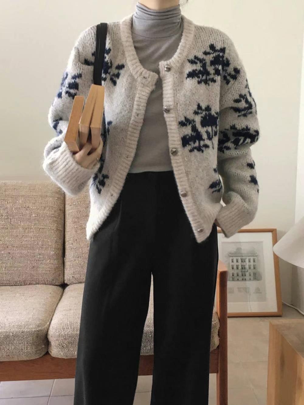 GAMGAK東大門代購女裝新品熱賣真品休閑時尚人氣25春夏針織衫GAMGAK針織衫