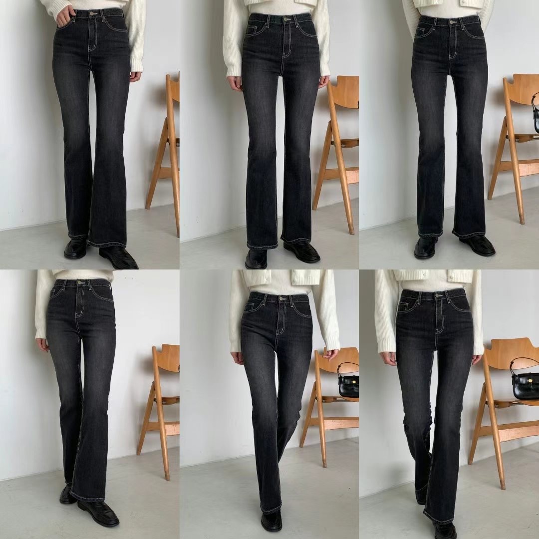 MISSJEAN韓國直郵女裝新款推薦職業熱賣休閑時尚25春季牛仔褲MISSJEAN牛仔褲