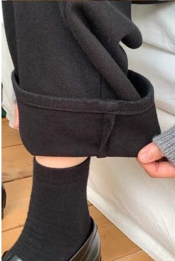 MISSJEAN韓國直郵東大門代購女裝新品人氣時尚推薦休閑褲拉絨MISSJEAN休閑褲