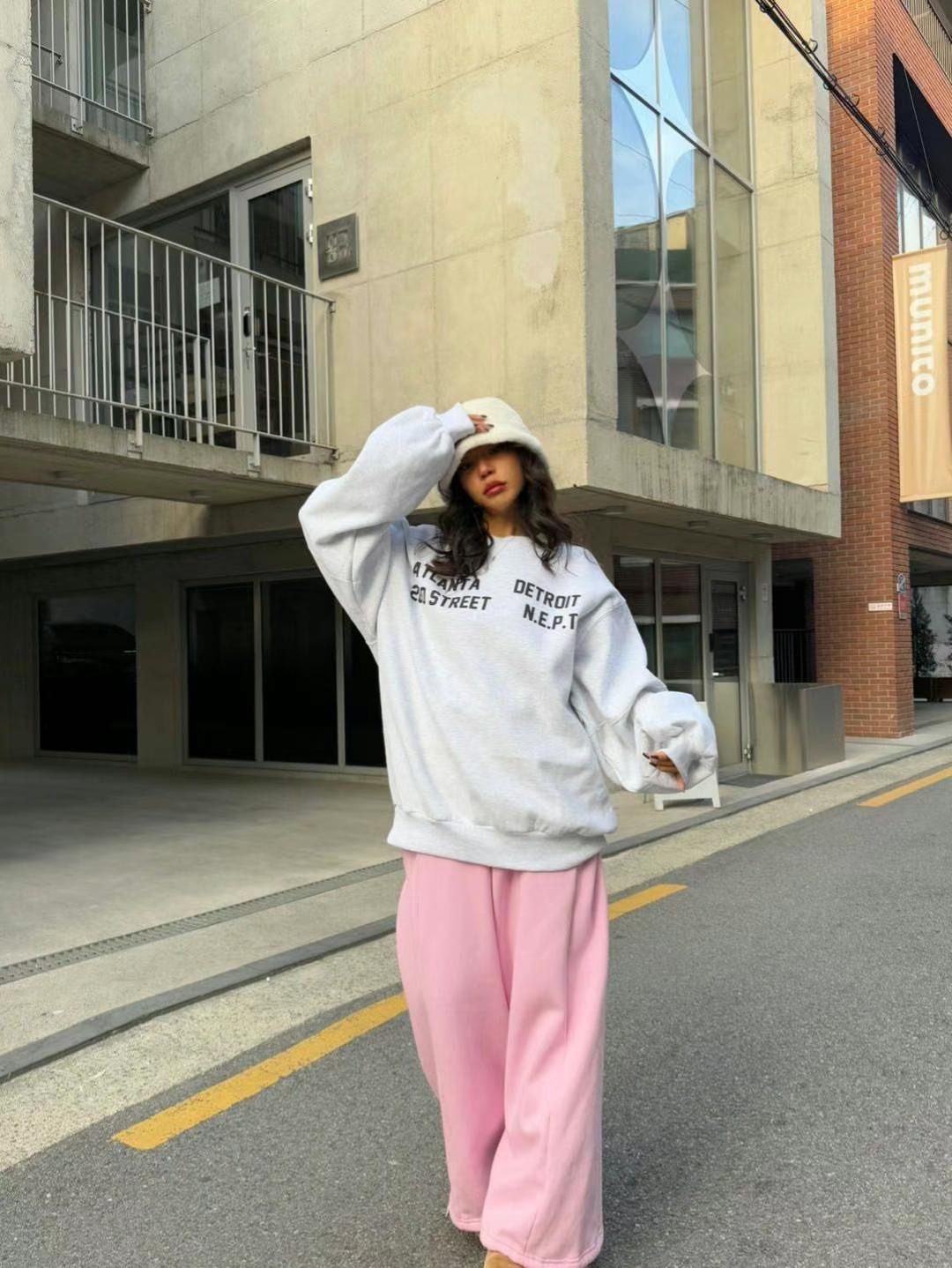 1POINT-원포인트-T韓國直郵東大門實拍女裝新品人氣25春夏衛衣1POINT衛衣