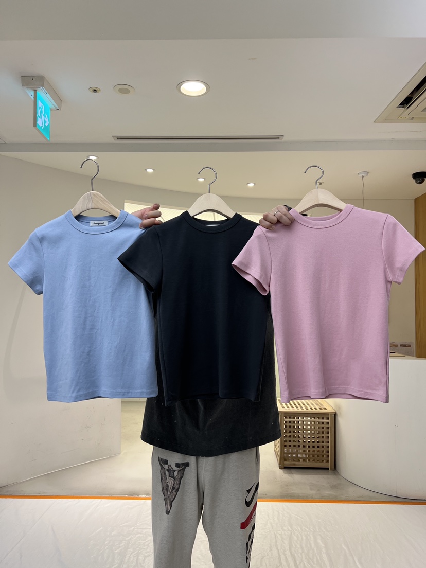 HOME GROUND東大門實拍女士新品時尚熱賣真品職業25春夏T恤HOME GROUNDT恤