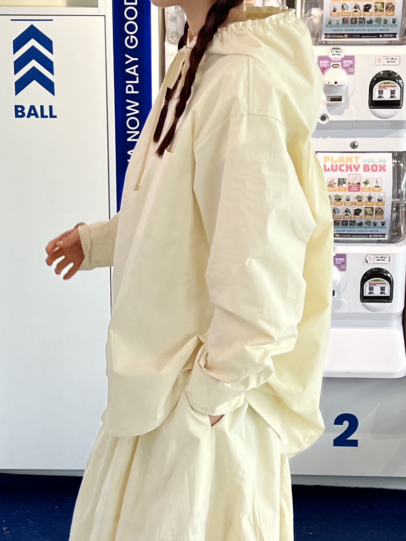 HOME GROUND東大門代購女裝新款休閑熱賣25春夏襯衫蕾絲衫連帽HOME GROUND襯衫/蕾絲衫