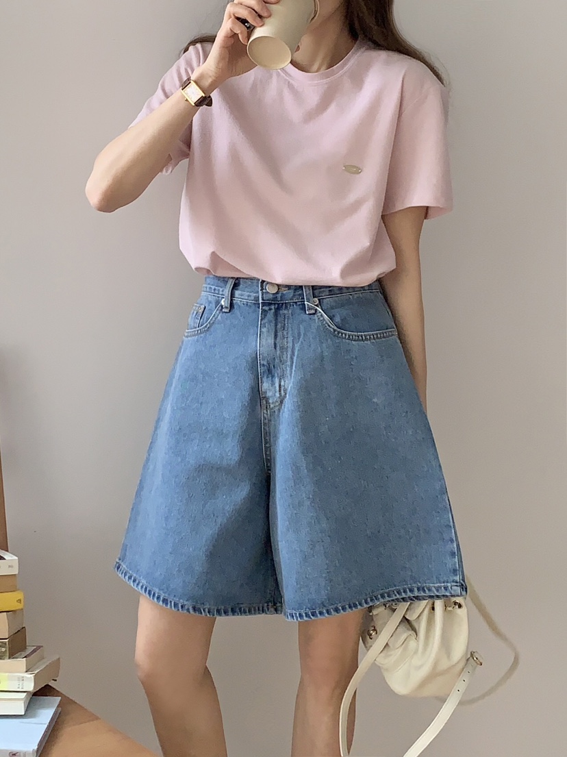 FORMSTUDIO韓國直郵女裝新款人氣真品熱賣時尚推薦短褲喇叭FORMSTUDIO短褲圖色1