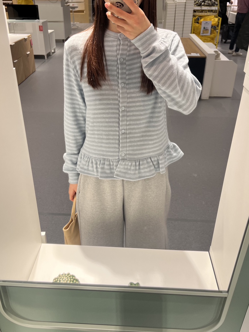 HOME GROUND韓國代購女士新款25春夏人氣時尚職業針織衫開衫HOME GROUND針織衫