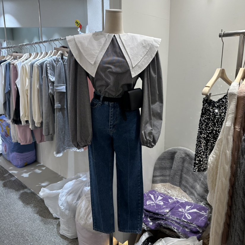 ASSEMBLY東大門實拍女士新品推薦25春夏時尚真品襯衫蕾絲衫ASSEMBLY襯衫/蕾絲衫