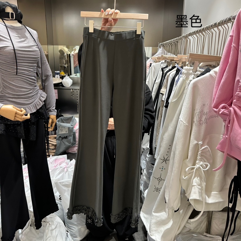 OUR MINUTE東大門直郵女裝新款推薦休閑25春夏真品職業休閑褲OUR MINUTE休閑褲