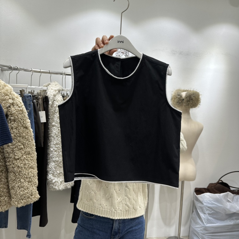 INNI東大門代購女裝新款熱賣人氣時尚休閑推薦真品吊帶背心inni吊帶/背心圖色3