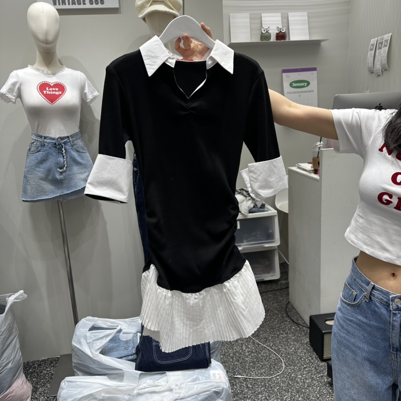 VINTAGE 888東大門實拍女士新品真品熱賣時尚推薦休閑連衣裙VINTAGE888/TRIPLE EIGHT連衣裙圖色2