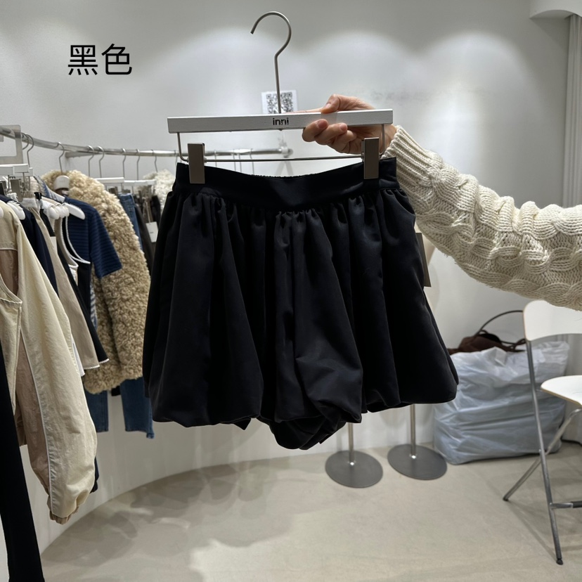 INNI東大門實拍女士新款職業熱賣休閑推薦時尚人氣真品短褲inni短褲圖色3