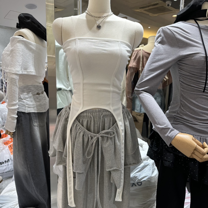 OUR MINUTE韓國直郵女裝新品熱賣真品職業休閑人氣吊帶背心OUR MINUTE吊帶/背心圖色2