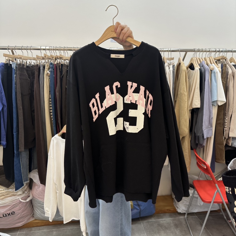 DELIGHT-L韓國直郵東大門實拍女裝新品25春夏休閑職業長袖T恤DELIGHT長袖T恤圖色2