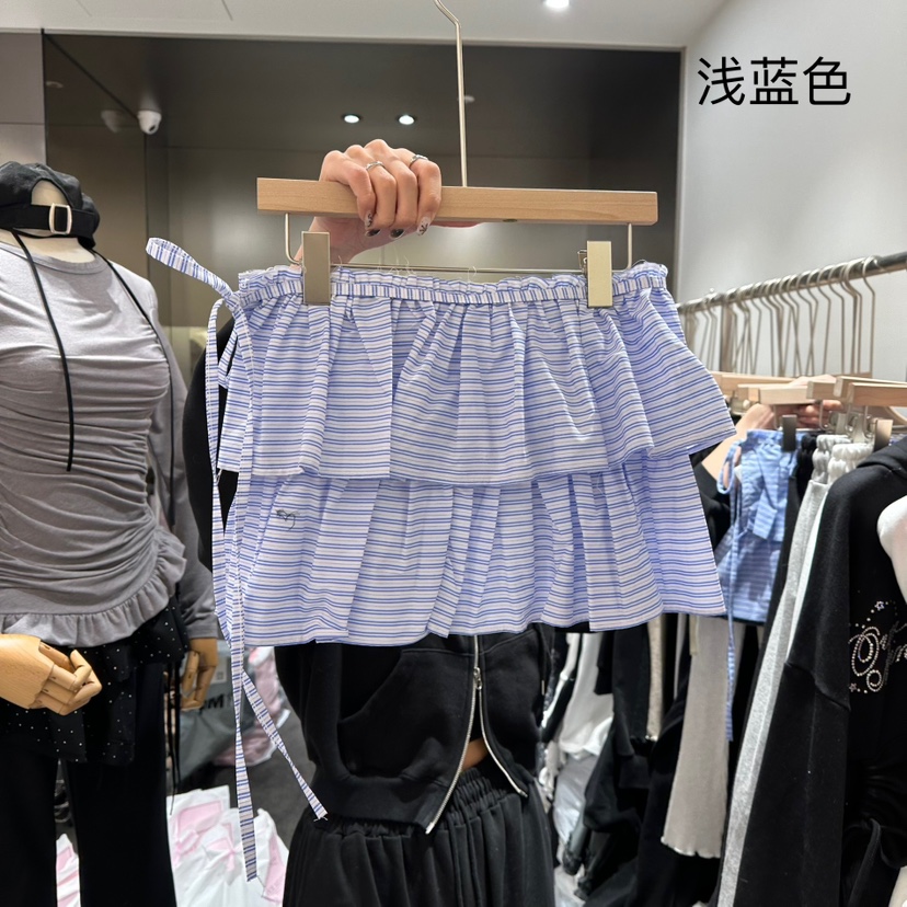 OUR MINUTE直郵韓國代購女裝新品時尚職業真品推薦25春夏短裙OUR MINUTE短裙
