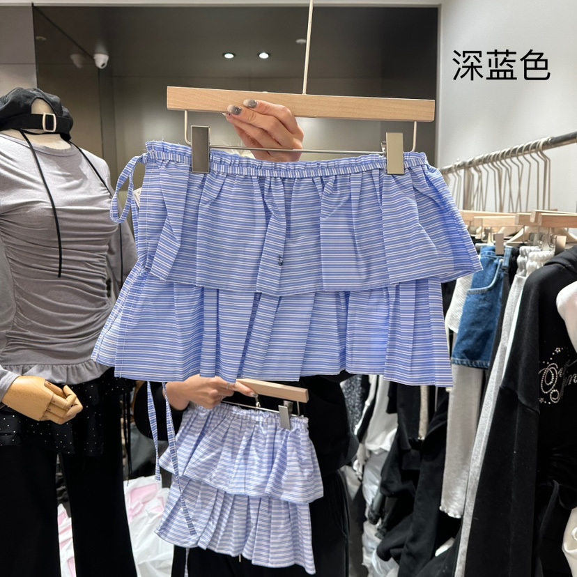 OUR MINUTE直郵韓國代購女裝新品時尚職業真品推薦25春夏短裙OUR MINUTE短裙圖色2