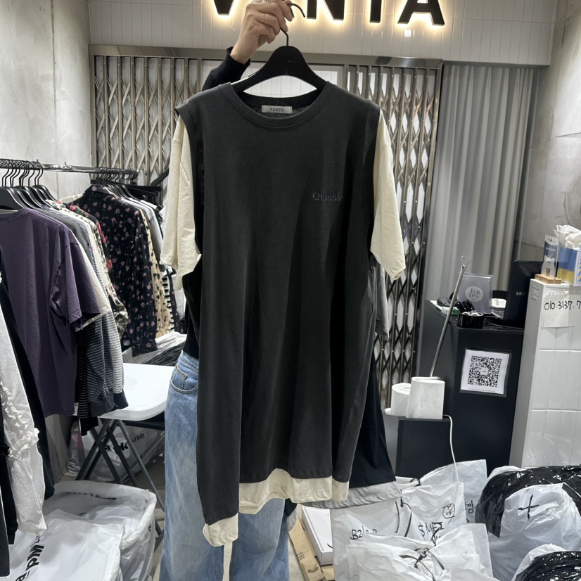 VANTA韓國直郵東大門代購女裝新品人氣時尚熱賣25春夏連衣裙VANTA連衣裙圖色2