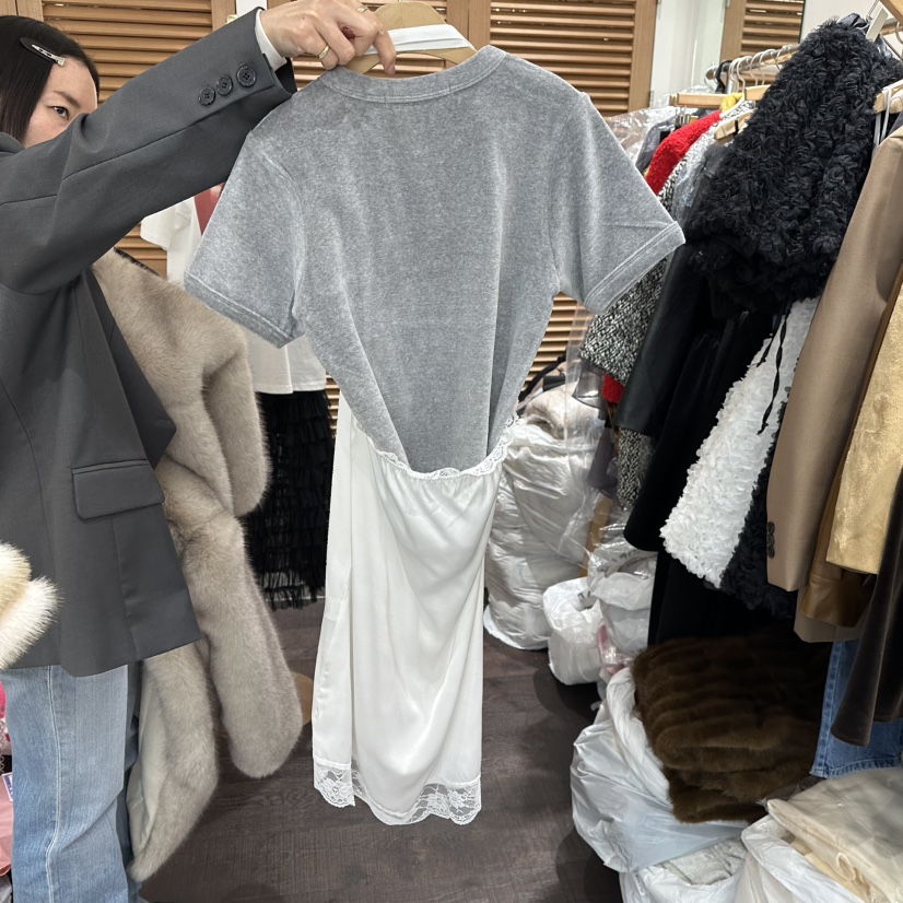 TRES BIEN韓國直郵東大門實拍女裝新品職業連衣裙不含內搭TRES BIEN連衣裙