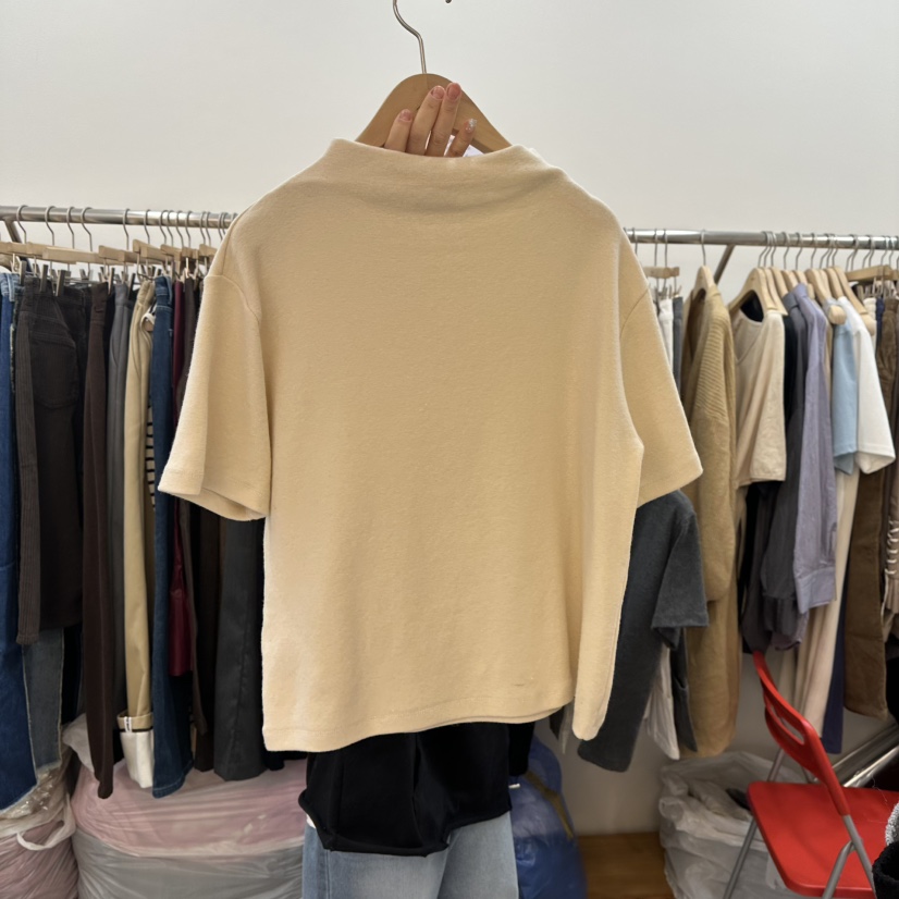 DELIGHT-L韓國直郵東大門代購女裝新品真品休閑25春夏T恤安哥拉DELIGHTT恤