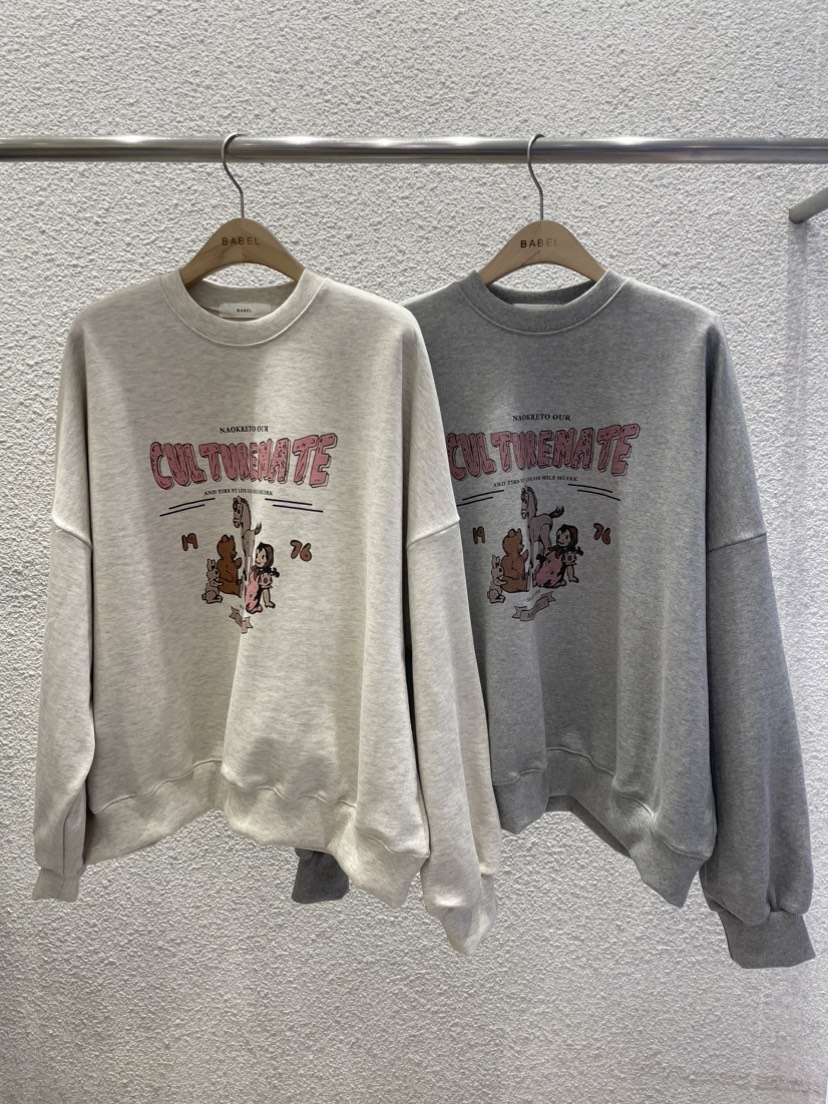 BABEL韓國直郵東大門代購女裝新品25春夏25春季推薦熱賣衛衣BABEL衛衣