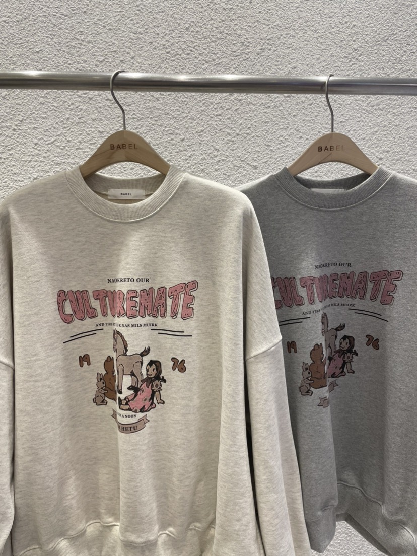 BABEL韓國直郵東大門代購女裝新品25春夏25春季推薦熱賣衛衣BABEL衛衣