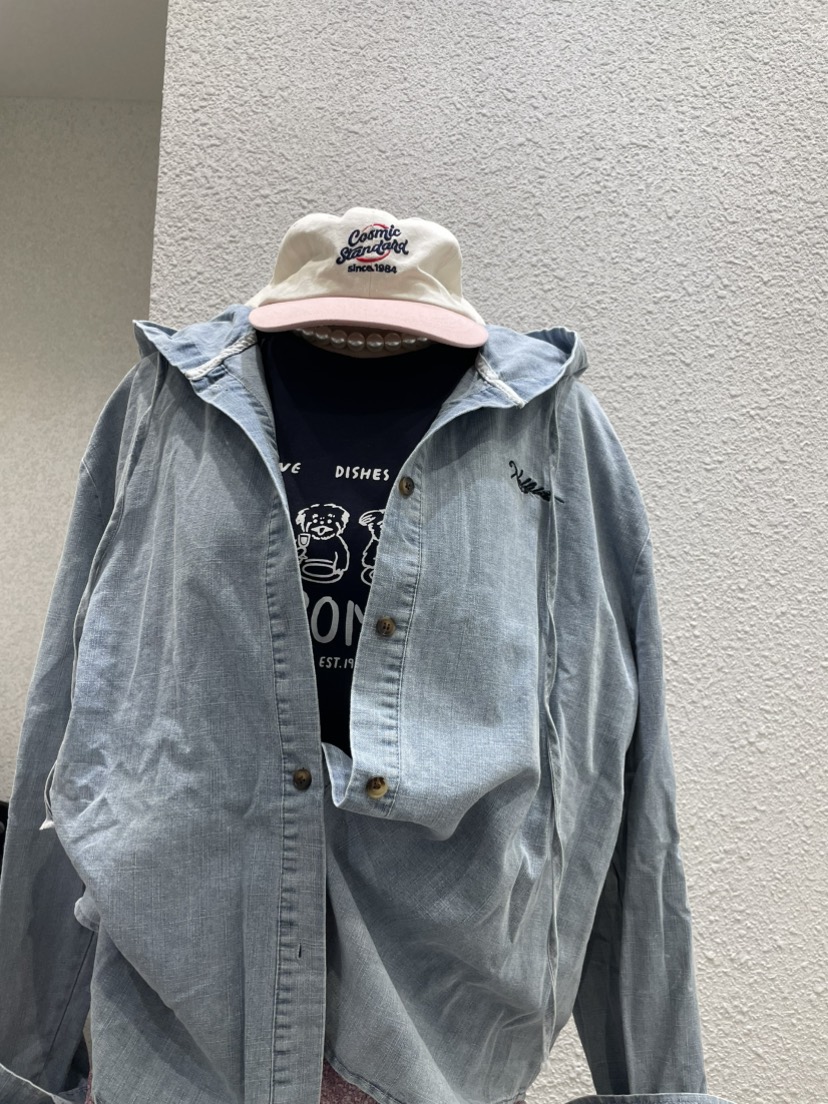 BABEL直郵韓國代購女裝新款25春夏休閑真品推薦襯衫蕾絲衫刺繡BABEL襯衫/蕾絲衫