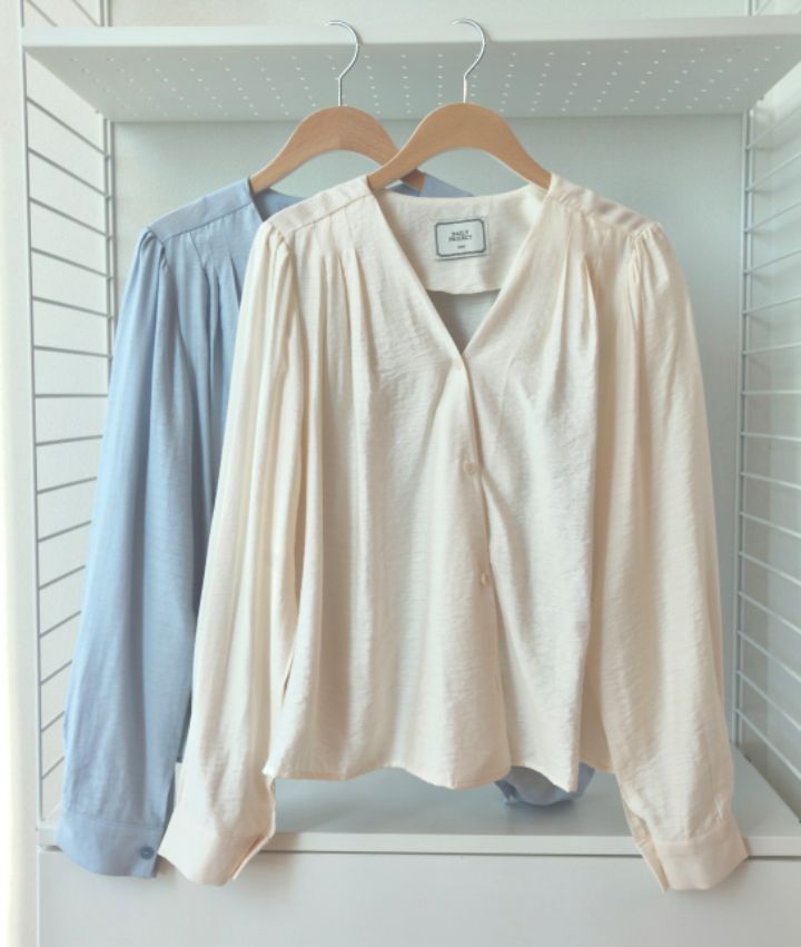 DAILY PROJECT-데일리프로젝트-T直郵韓國代購女裝新款25春季襯衫蕾絲衫DAILY PROJECT襯衫/蕾絲衫