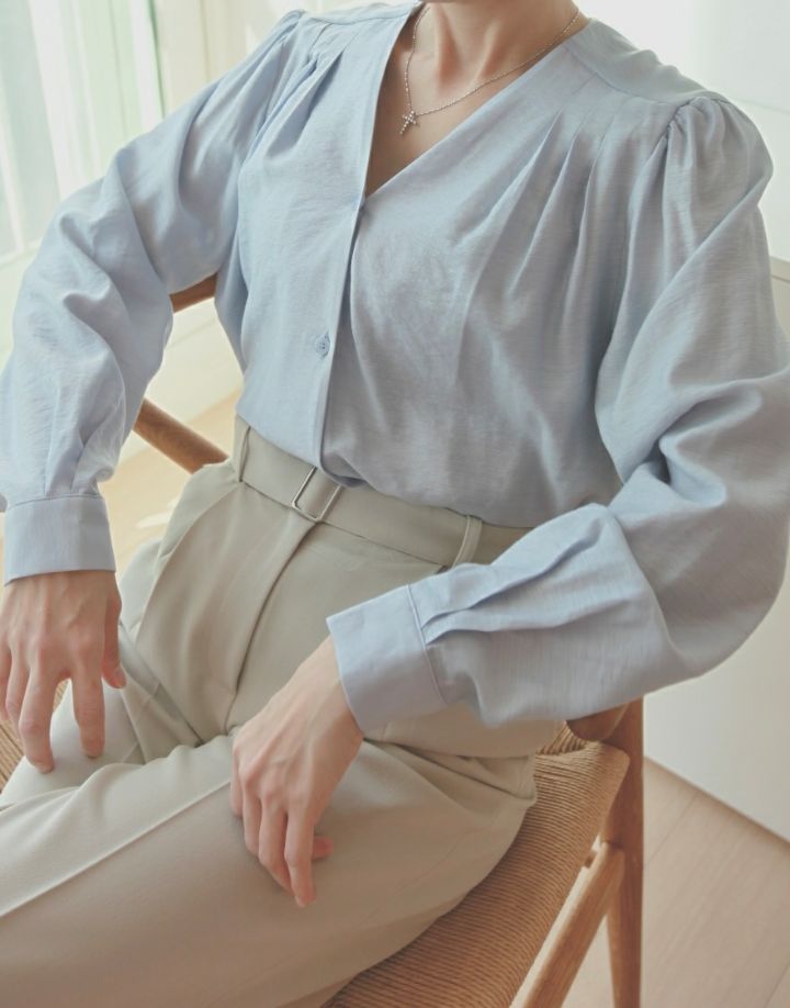 DAILY PROJECT-데일리프로젝트-T直郵韓國代購女裝新款25春季襯衫蕾絲衫DAILY PROJECT襯衫/蕾絲衫