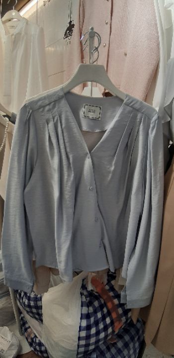 DAILY PROJECT-데일리프로젝트-T直郵韓國代購女裝新款25春季襯衫蕾絲衫DAILY PROJECT襯衫/蕾絲衫