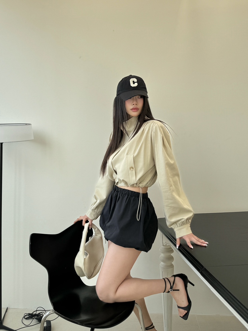 FOUREIGHT東大門實拍女士新款職業推薦真品25春夏人氣熱賣夾克FOUR EIGHT夾克