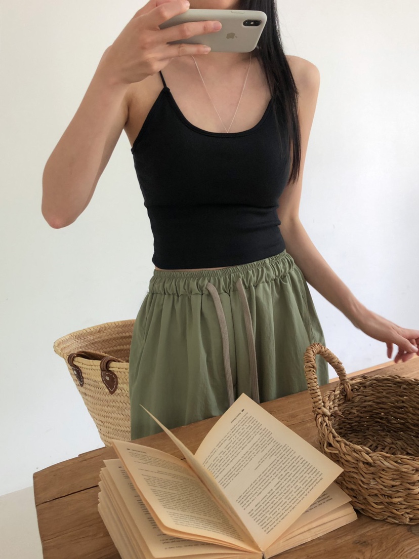 ROUGH東大門代購女裝新品時尚休閑25春夏推薦熱賣真品吊帶背心ROUGH吊帶/背心