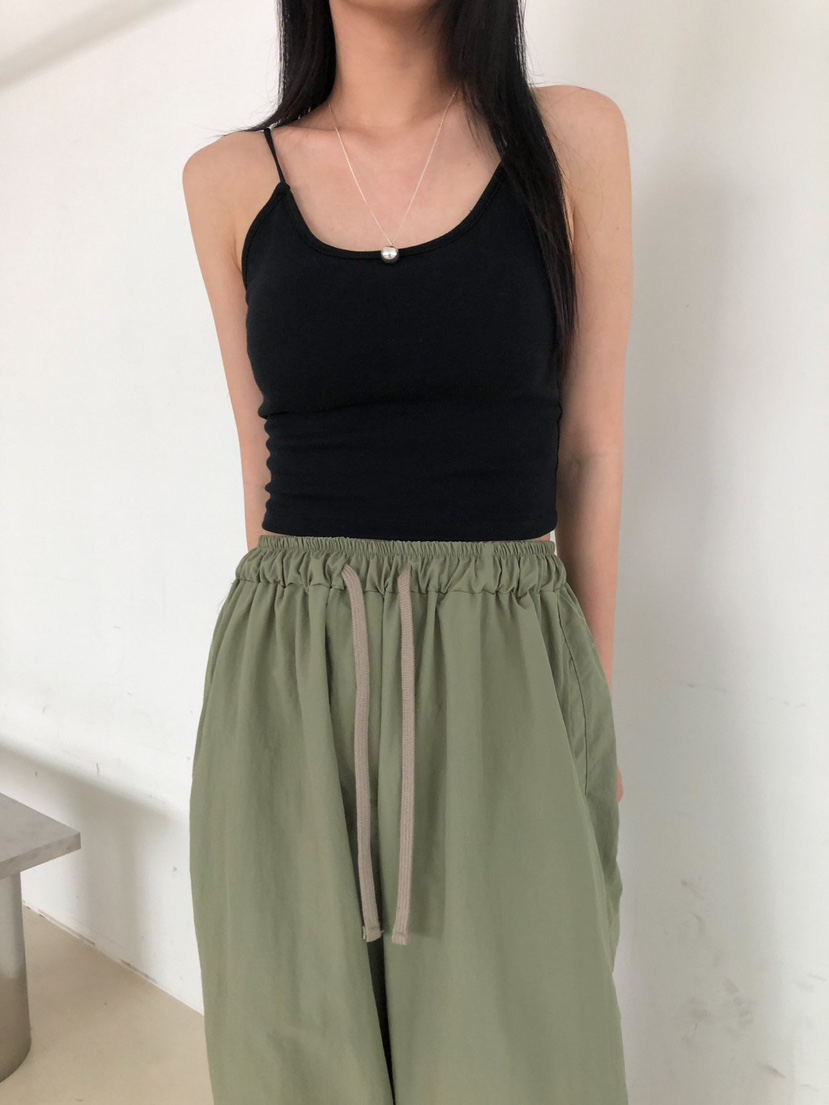 ROUGH東大門代購女裝新品時尚休閑25春夏推薦熱賣真品吊帶背心ROUGH吊帶/背心