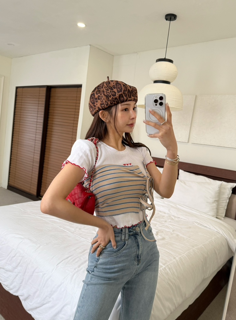 DENVER韓國代購女裝新款真品熱賣職業休閑人氣25春夏吊帶背心DENVER吊帶/背心