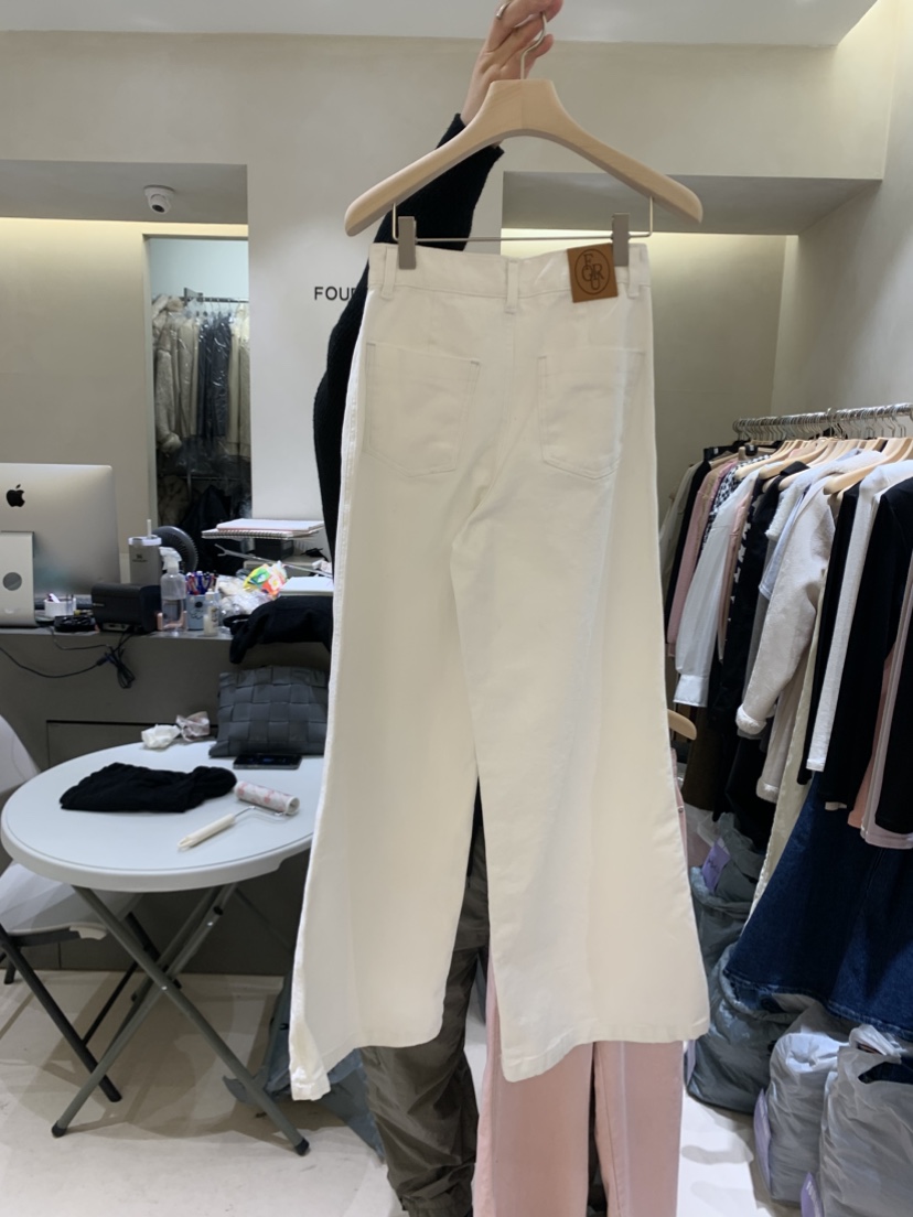 FOUREIGHT韓國代購女裝新款時尚熱賣休閑推薦25春夏真品休閑褲FOUR EIGHT休閑褲