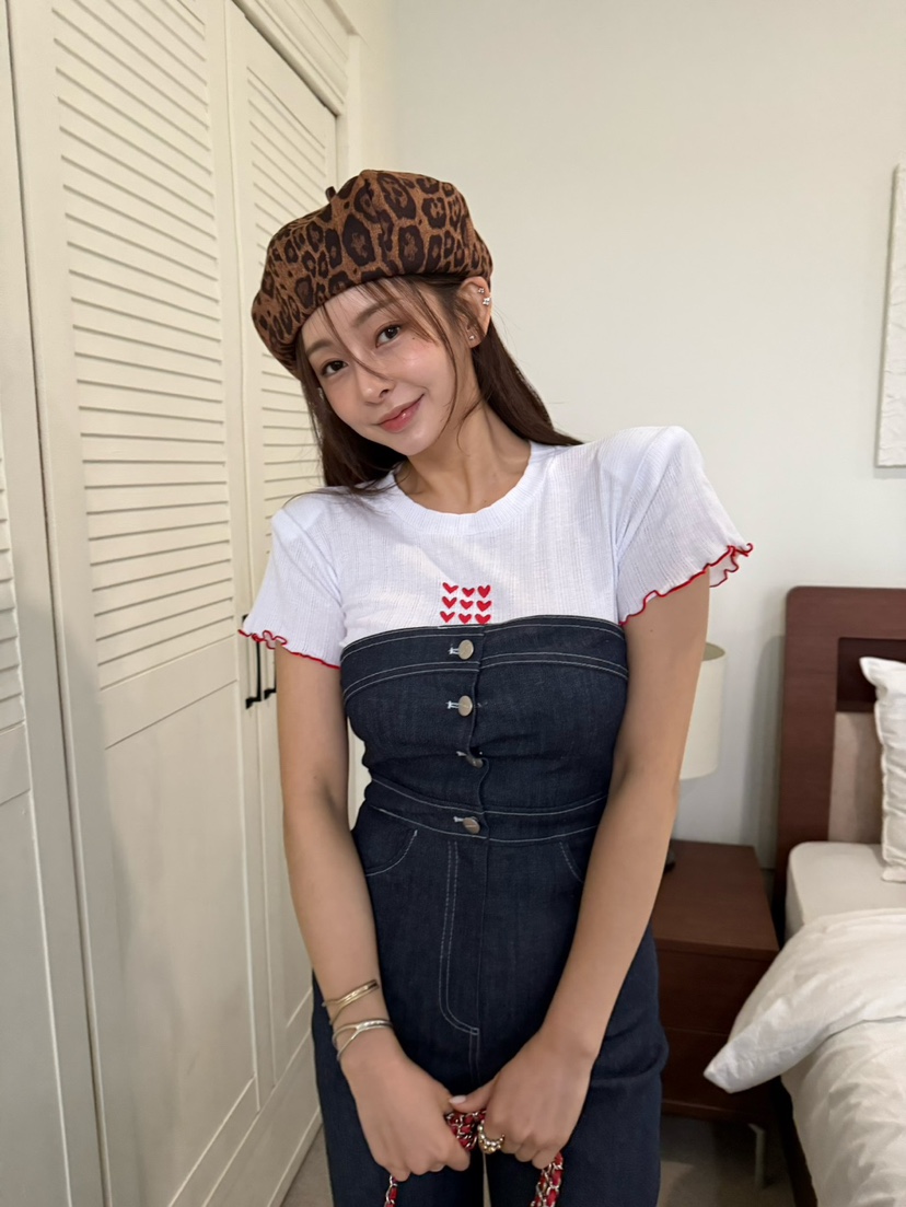 DENVER韓國代購女士新款職業熱賣時尚休閑推薦人氣25春夏T恤DENVERT恤