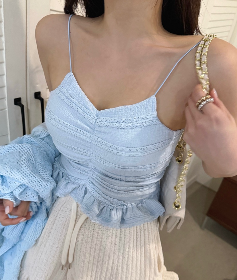 DENVER韓國直郵女裝新品真品時尚職業25春夏人氣推薦吊帶背心DENVER吊帶/背心