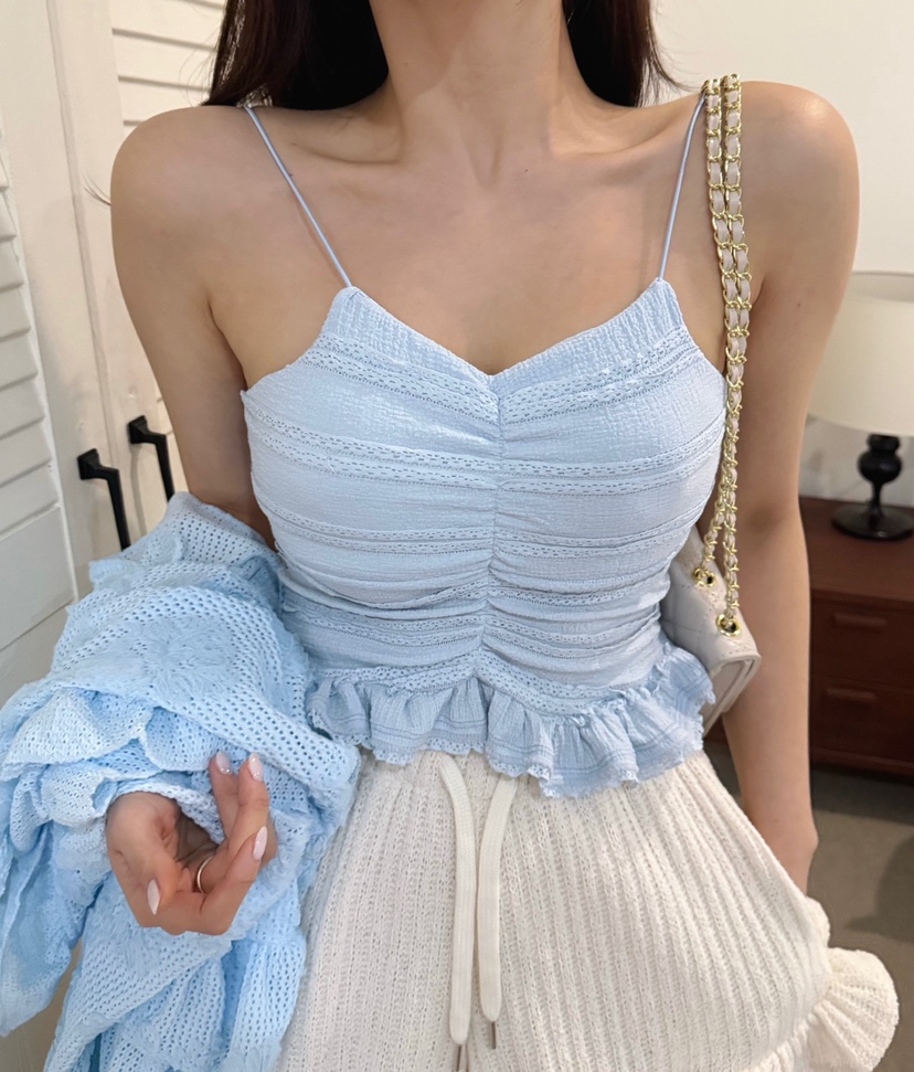 DENVER韓國直郵女裝新品真品時尚職業25春夏人氣推薦吊帶背心DENVER吊帶/背心圖色3