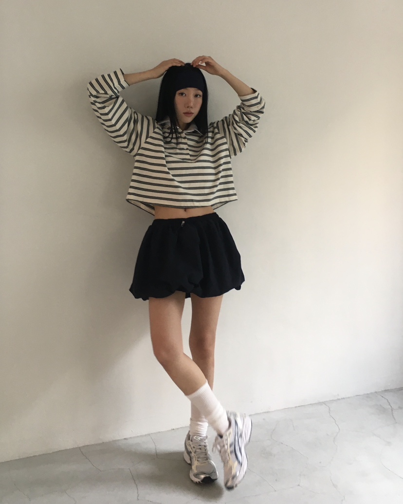 LOVE MOMENT東大門實拍女裝新款職業真品人氣休閑短裙連帽LOVE MOMENT短裙