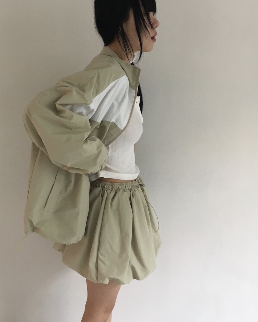 LOVE MOMENT東大門實拍女裝新款職業真品人氣休閑短裙連帽LOVE MOMENT短裙