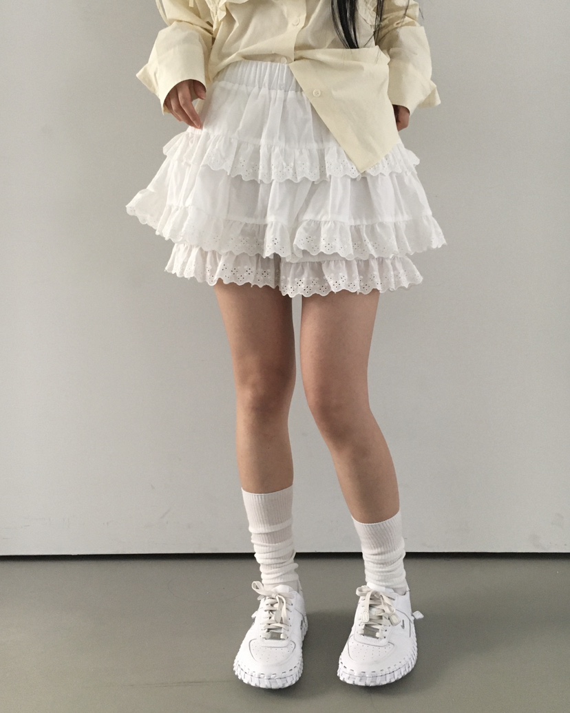 LOVE MOMENT東大門直郵女士新品職業25春夏人氣推薦裙褲蕾絲LOVE MOMENT裙褲
