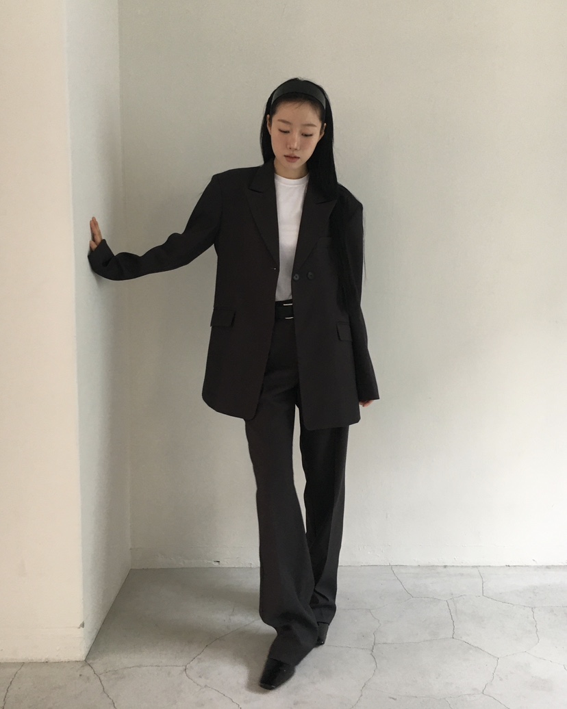 LOVE MOMENT韓國代購女士新款人氣職業時尚25春夏真品休閑褲LOVE MOMENT休閑褲