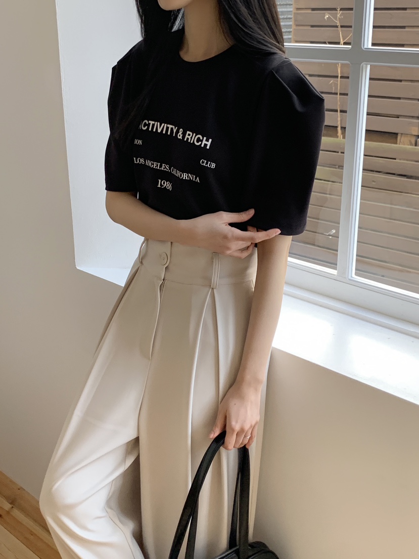 BOUND.A韓國代購女裝新品推薦時尚人氣熱賣25春夏職業真品T恤BOUND.AT恤