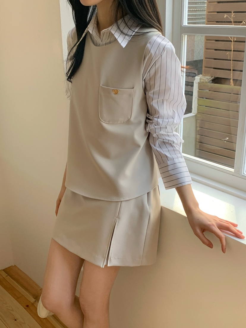 BOUND.A韓國直郵女士新款時尚職業休閑推薦25春夏吊帶背心BOUND.A吊帶/背心