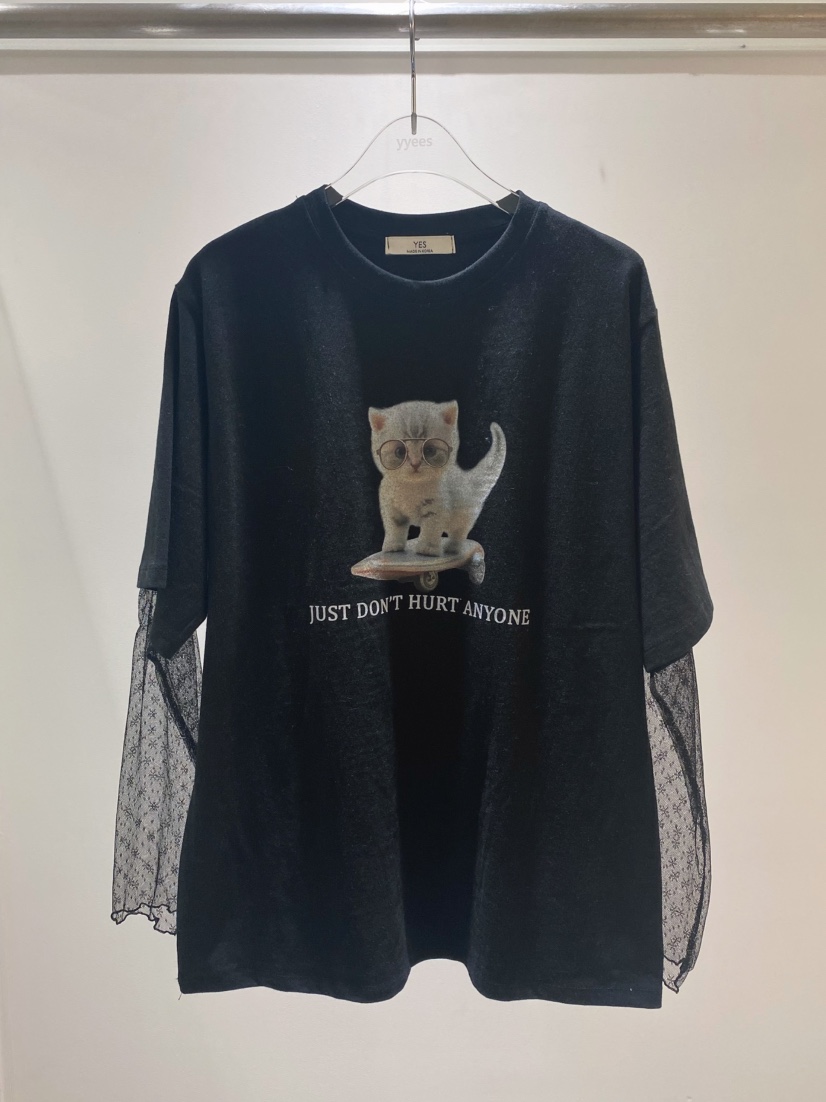 YES韓國代購女裝新款時尚職業推薦真品休閑25春夏人氣熱賣T恤YEST恤圖色3