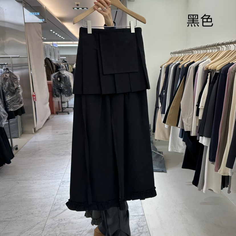 CHAV韓國直郵東大門實拍女裝新款25春夏25春季人氣職業裙褲CHAV裙褲圖色2