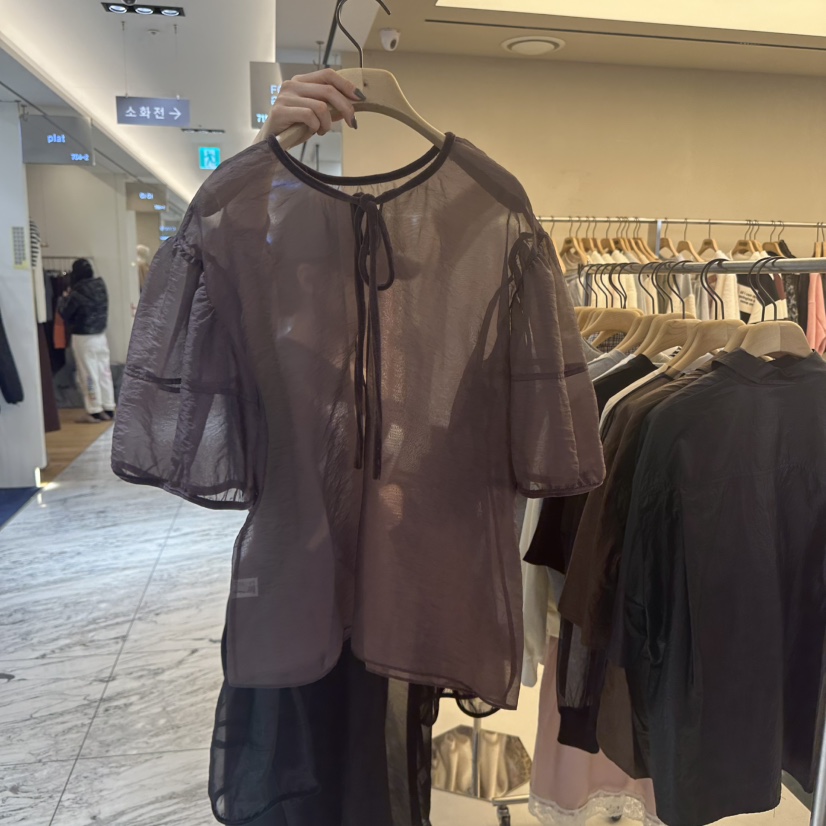 FORMING-P韓國直郵女裝新品休閑人氣時尚熱賣真品襯衫蕾絲衫FORMING襯衫/蕾絲衫